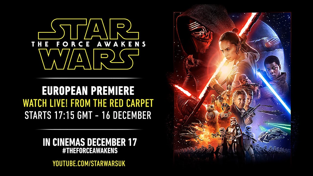 Star Wars: The Force Awakens European Premiere