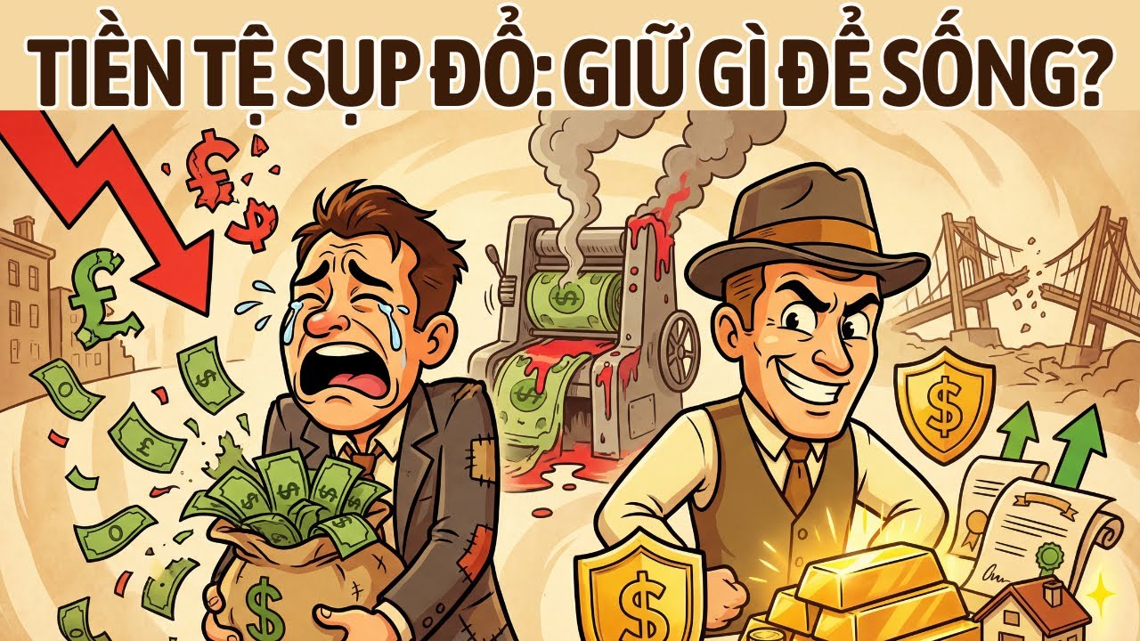 Khi Lạm Phát Phá Hủy Tiền Mặt: Ai Cười - Ai Khóc? 5 Loại Tài Sản Giúp Bạn Sống Sót Qua Khủng Hoảng