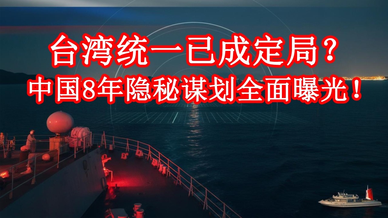 台湾统一已成定局？中国8年隐秘谋划全面曝光！