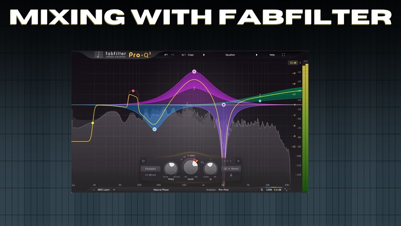 Как свести вокал с помощью плагинов FAB FILTER с нуля