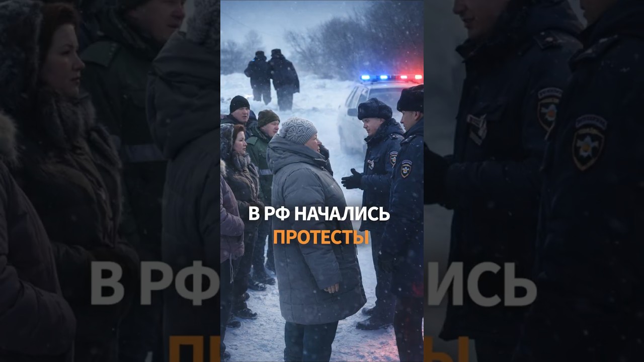 Срочно! Протесты фермеров в России. Фермеры перекрыли дорогу!
