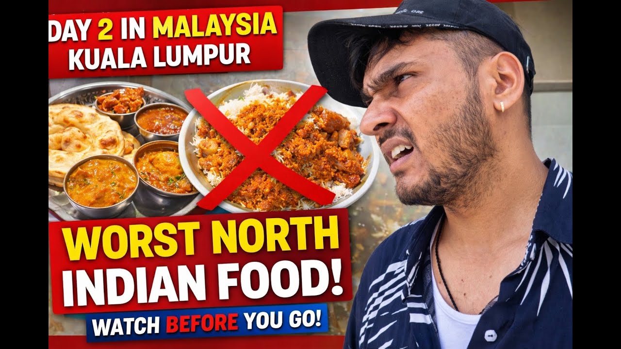 Worst Indian Food I Ever Ate in Malaysia 😡 | Kuala Lumpur Reality