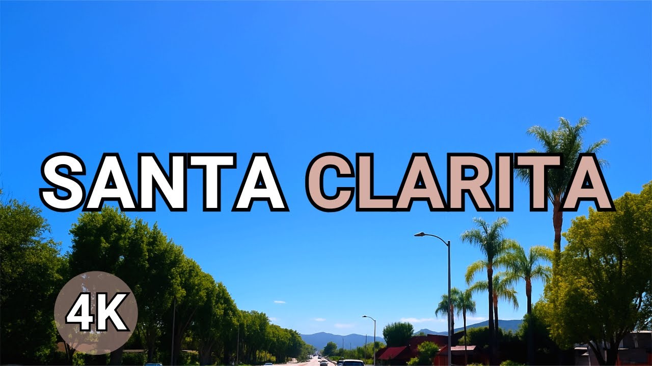 Santa Clarita - LA County Drive (4K POV)