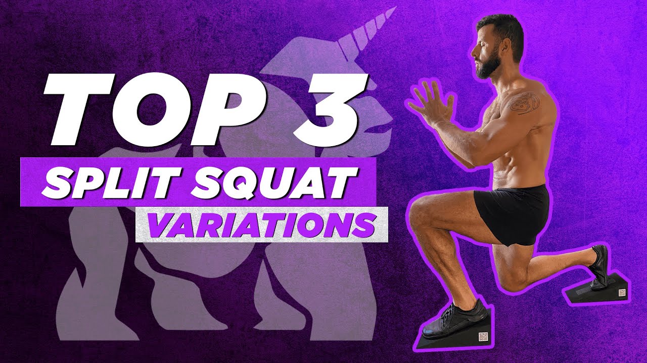 Top 3 Split Squat Variations to Grow Leg Muscles at Home