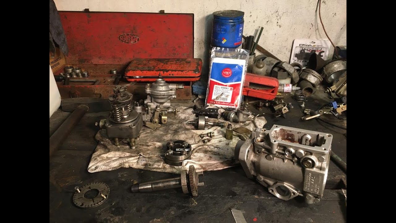 Limpieza bomba inyectora peugeot 405 Turbo diesel