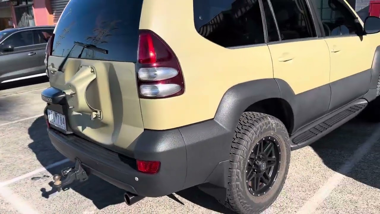 Toyota Prado 120 Series - Raptor Coating Service Melbourne - 4x4 offroad protection