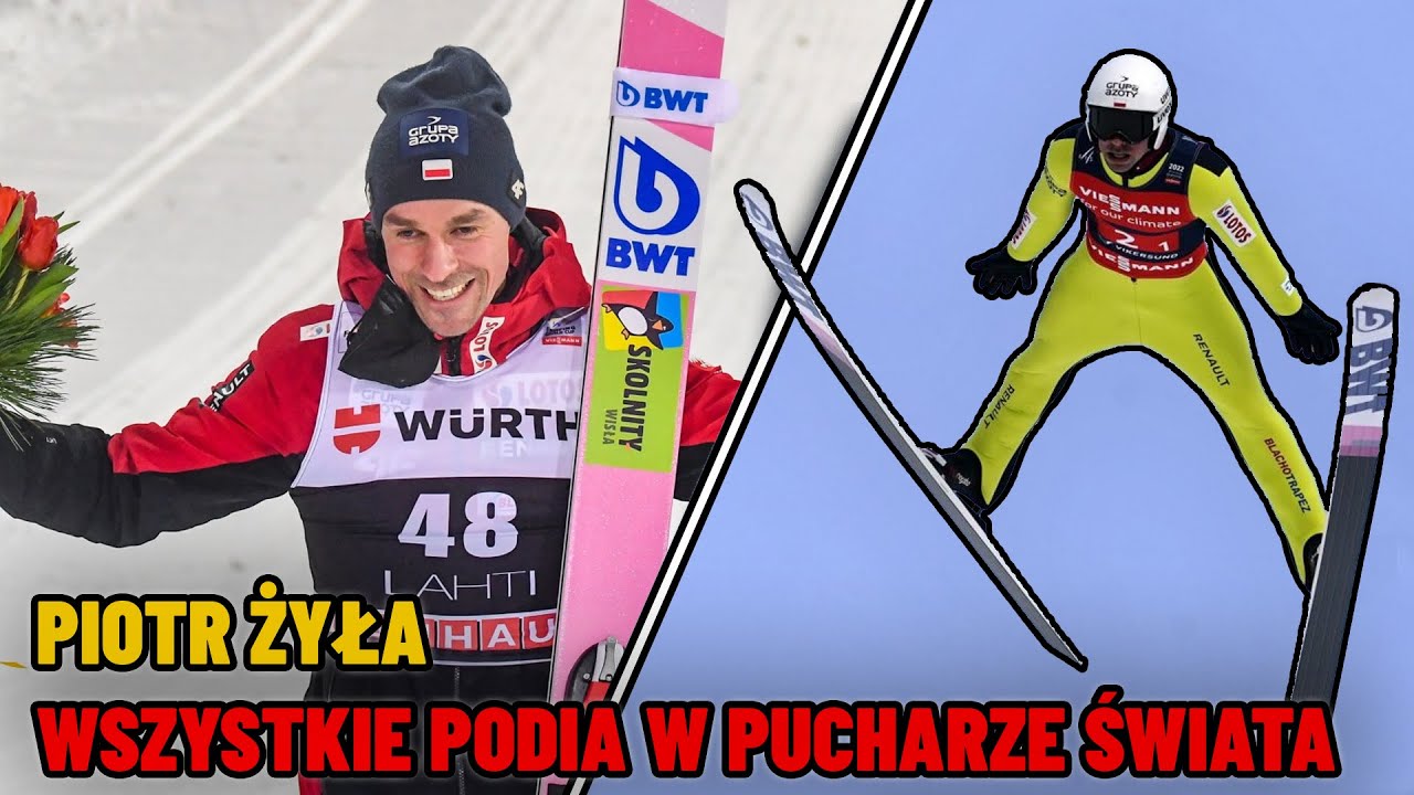 Piotr Żyła - Wszystkie Podia w Pucharze Świata