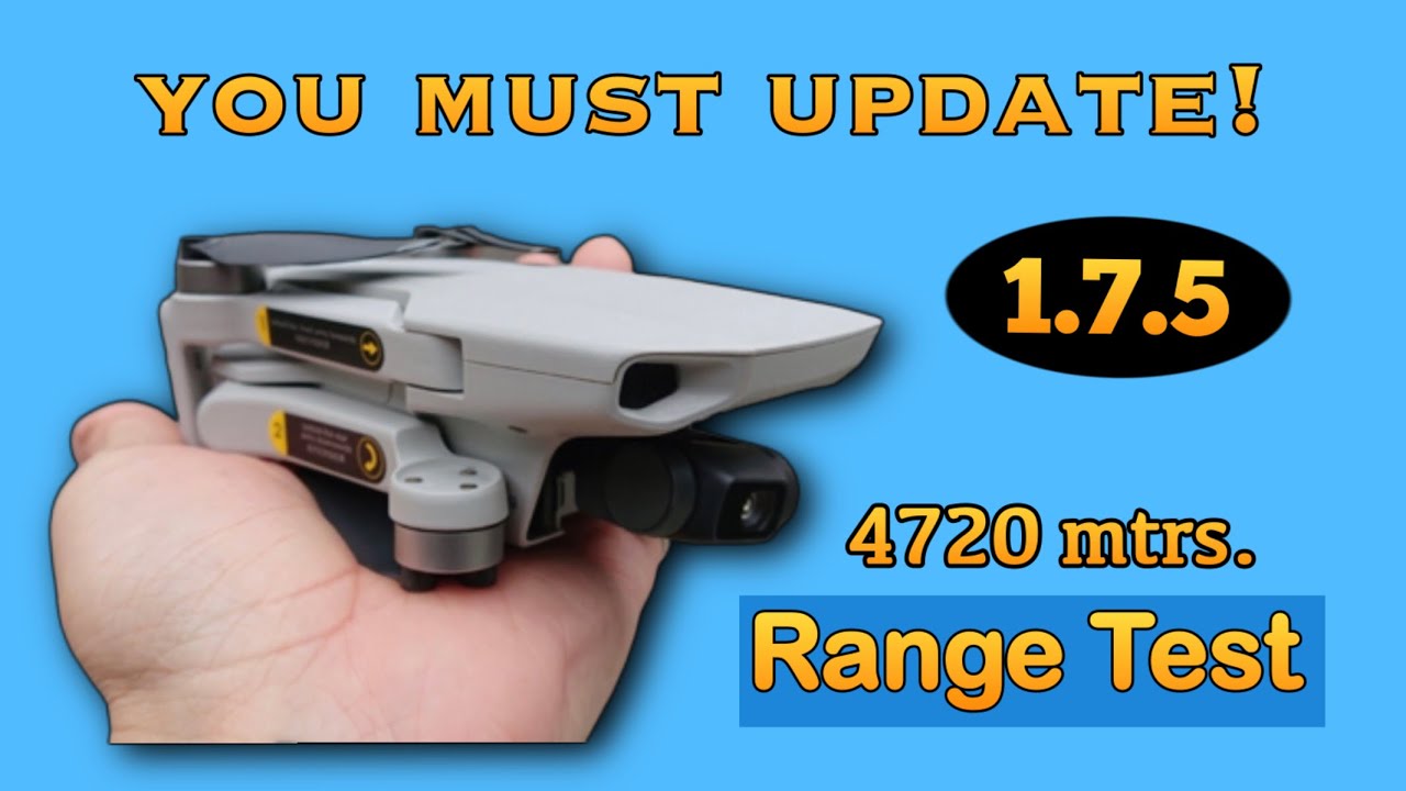 DJI FLY APPS VERSION 1.7.5 RANGE TEST ( DJI Mini 2 )android