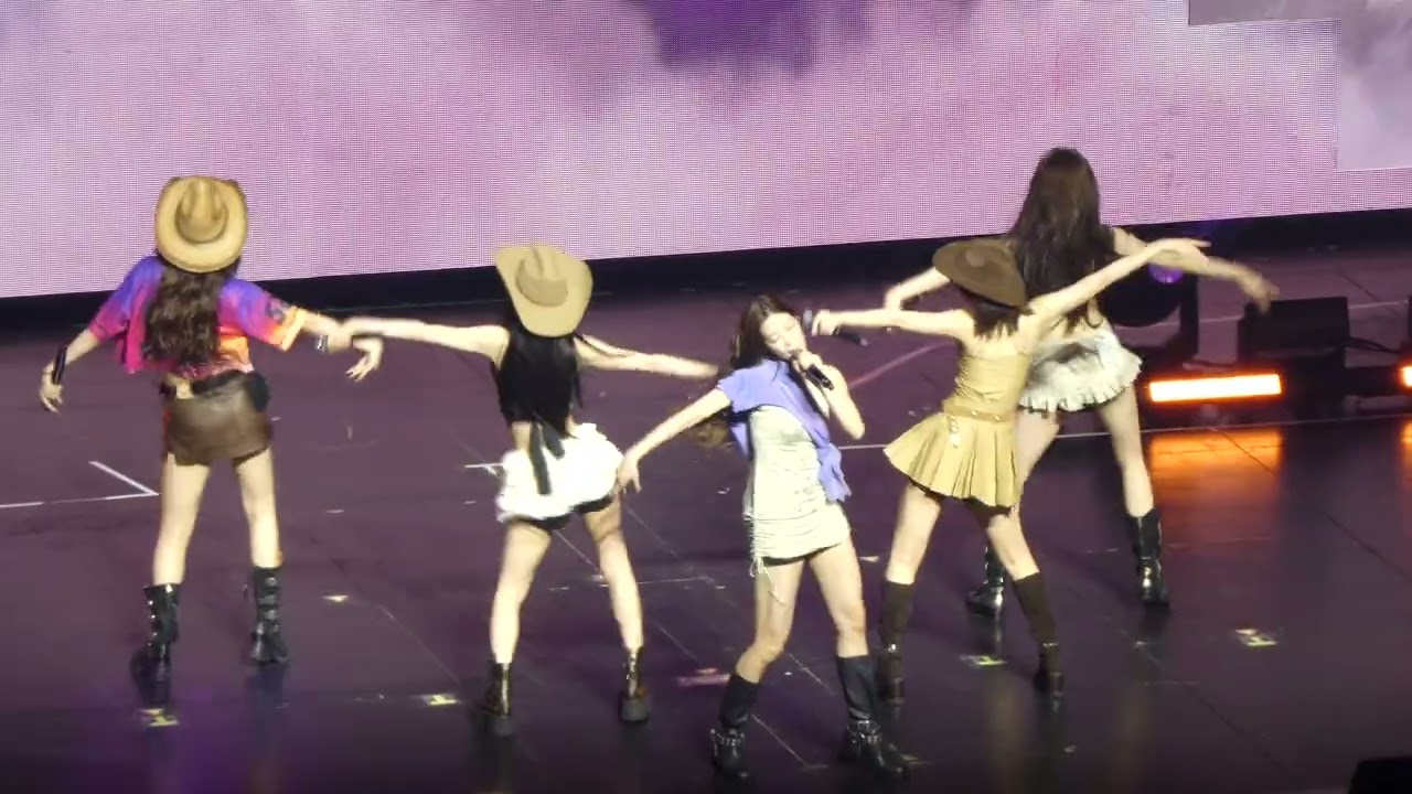 [4K] LE SSERAFIM (르세라핌) | Different + Perfect Night (Encore) | 2025 EASY CRAZY HOT TOUR | Dallas, TX