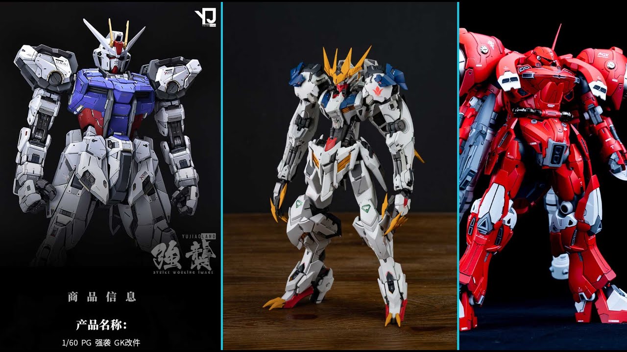 YJL PG Strike, Zero Labs Barbatos Lupus Rex, AC studios Gerbera tetra