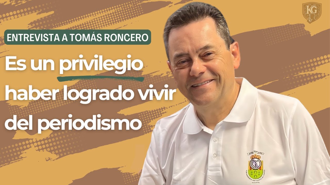 Tomás Roncero como nunca lo habías visto: 