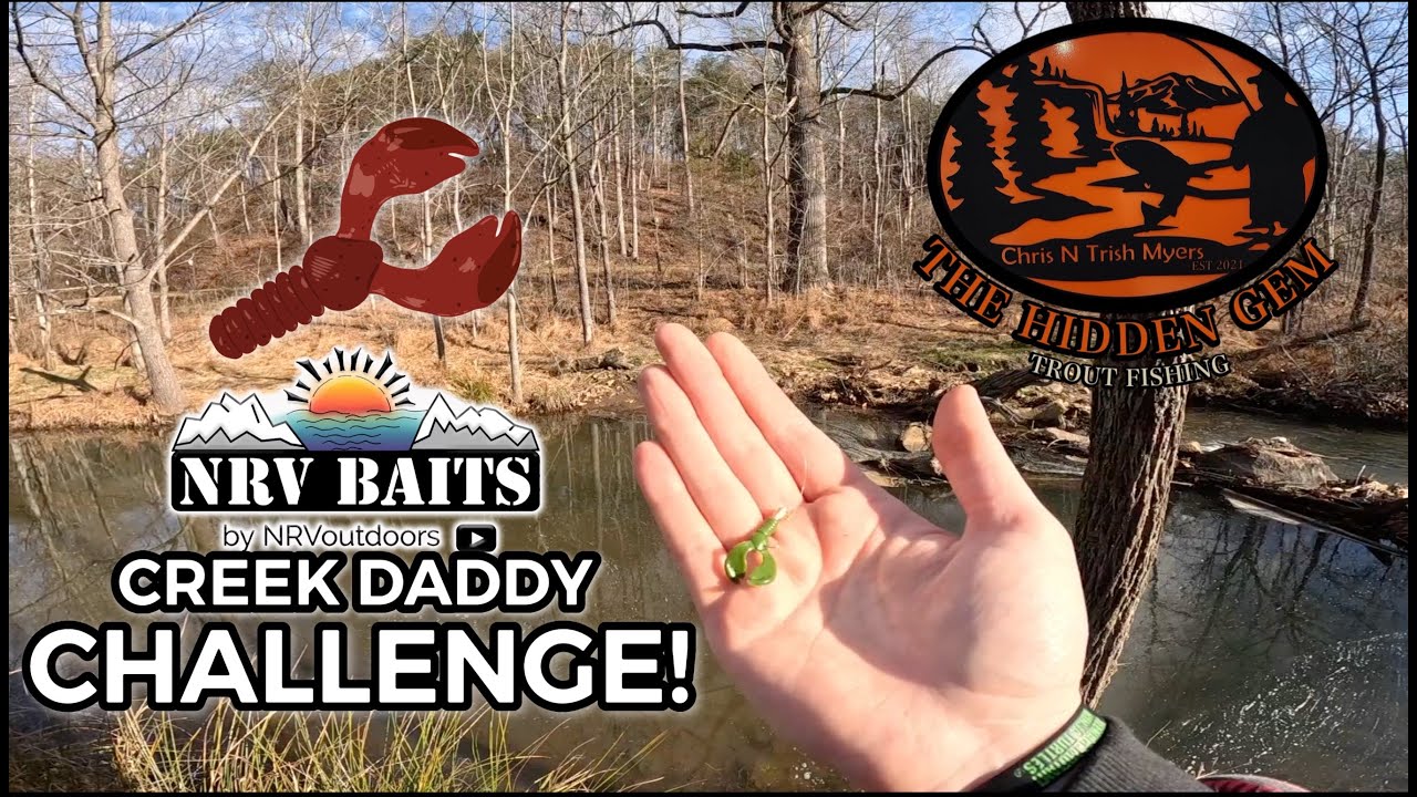 6 Fish Limit TROUT FISHING CHALLENGE w/ NRV Baits CREEK DADDY @ The Hidden Gem Trout Stream Virginia