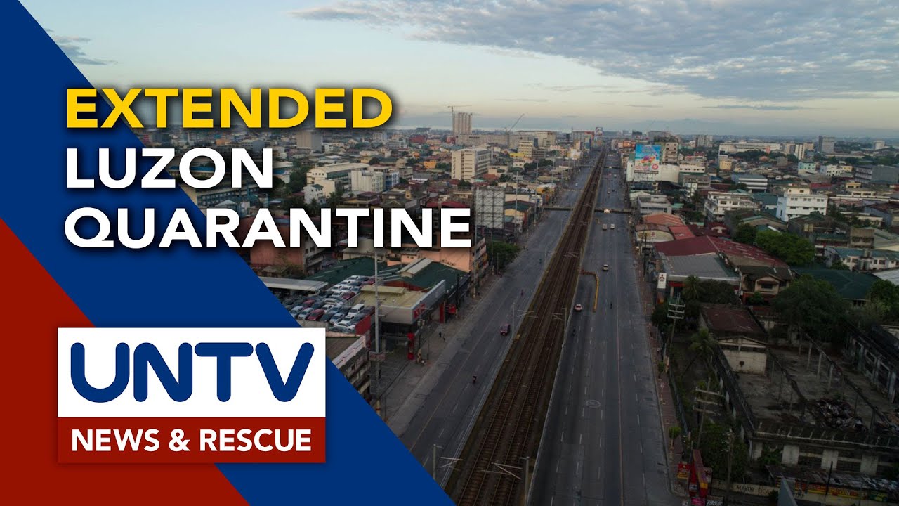 Extension ng Luzon ECQ hanggang sa April 30, aprubado na ni Pangulong Duterte