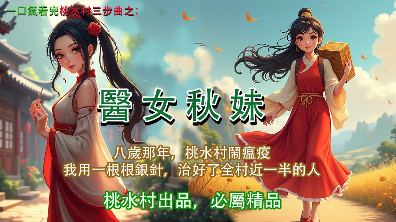 完結溫馨農家生活爽文【醫女秋妹】：十六歲那年，我治好了皇帝的怪病。可他卻恩將仇報，不顧我的意願，將我留在了宮裡。我勸他要清心寡欲，勿近女色。他卻陰陽怪氣地說：你不是也看中了杜家小郎君的美色嗎？