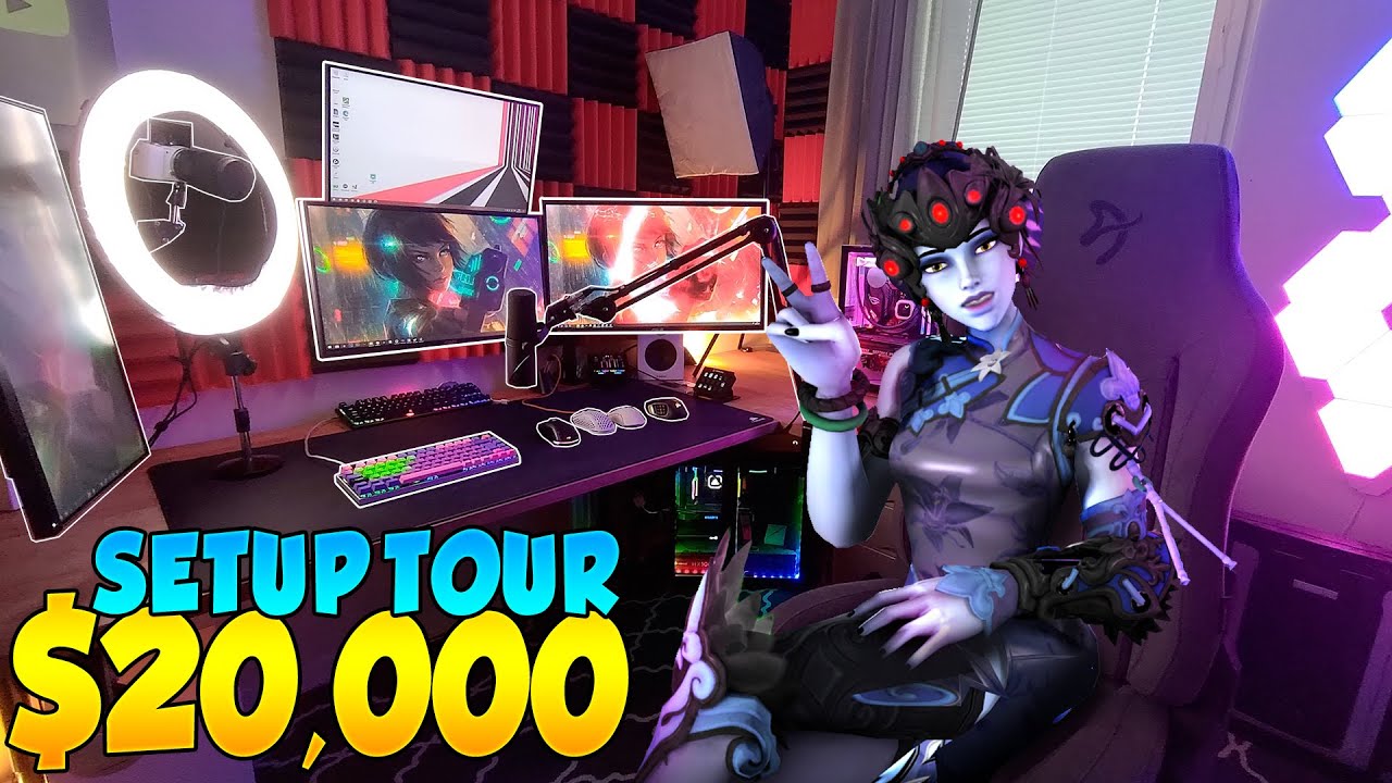 TheRealKenzo's $20,000 Gaming Setup Tour