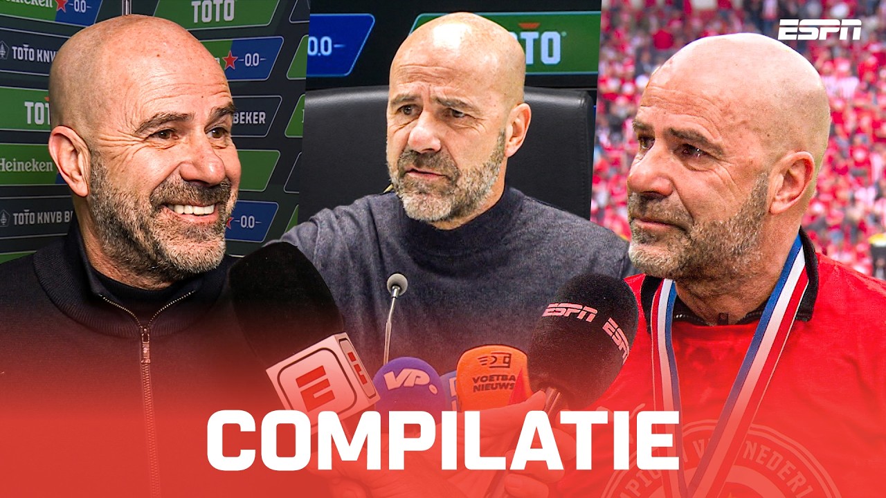 🎤 De 𝗕𝗘𝗦𝗧𝗘 𝗤𝗨𝗢𝗧𝗘𝗦 van PETER BOSZ bij PSV 😂