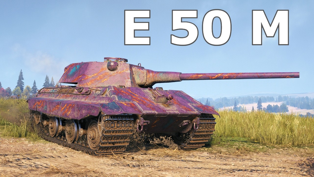 E 50 Ausf. M : Pilsen - World of Tanks.