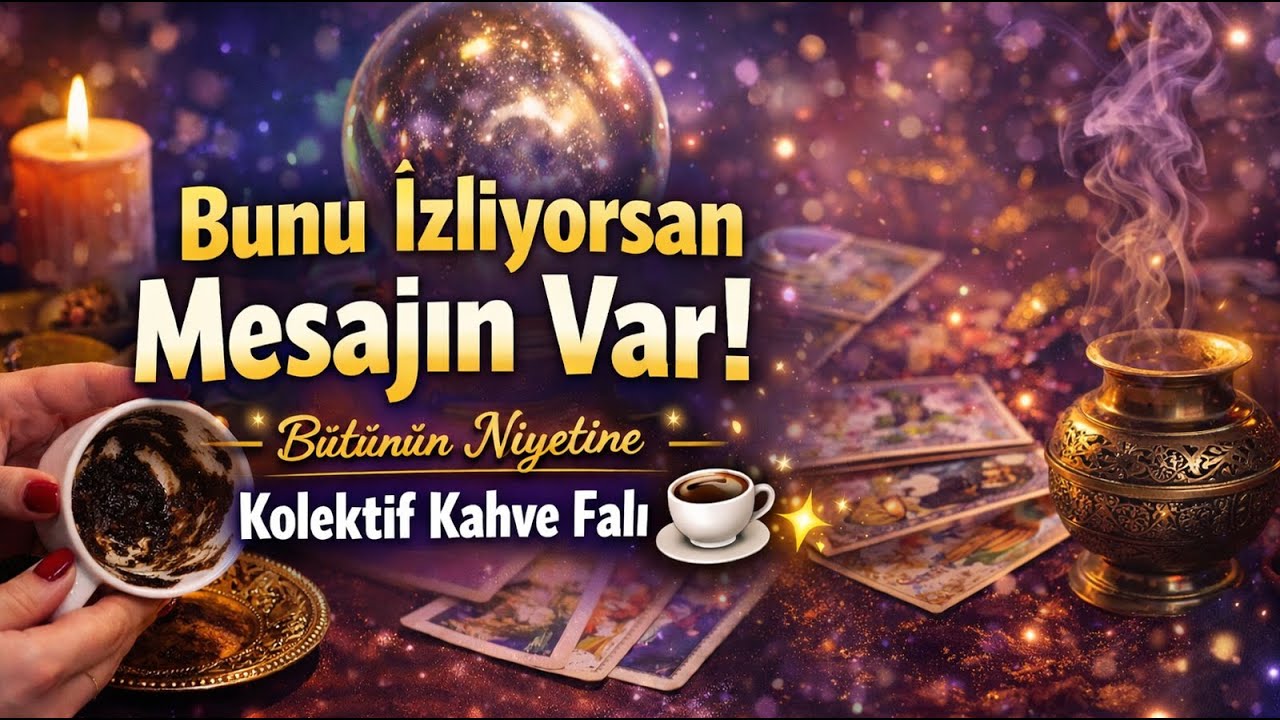 Bunu İzliyorsan Mesajın Var! | Bütünün Niyetine Kolektif Kahve Falı ☕✨#kahvefalı