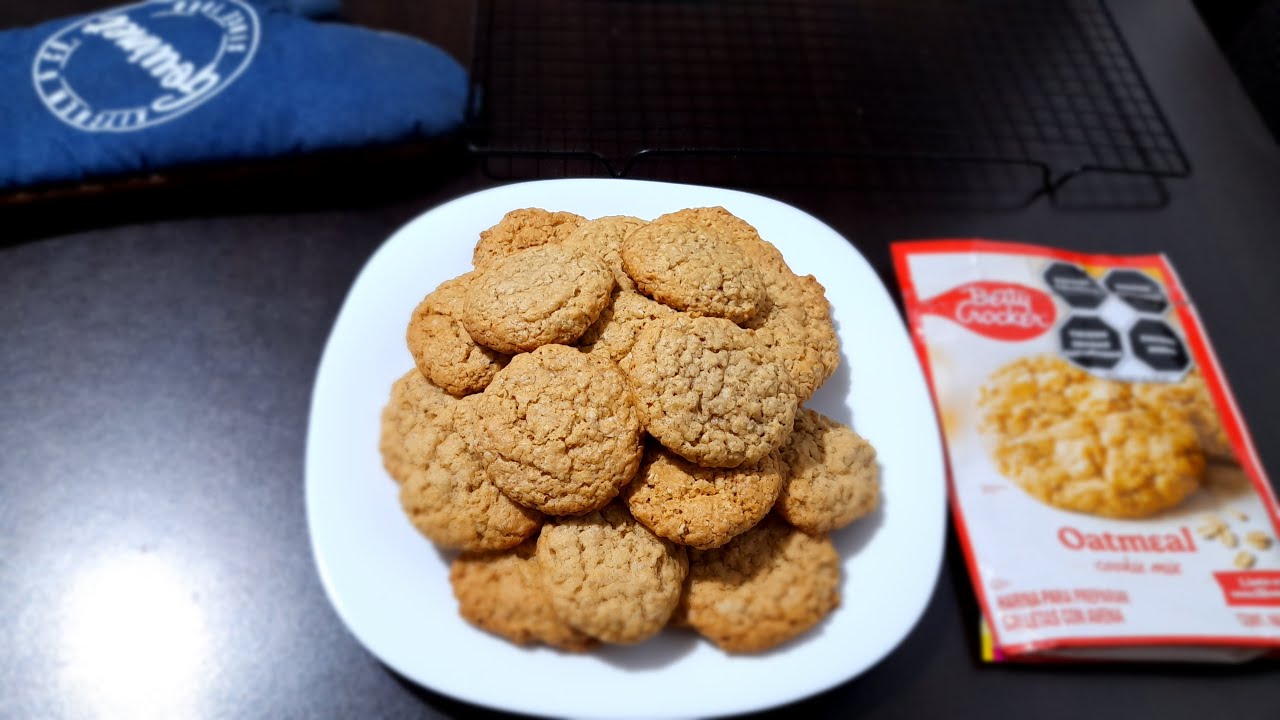 Como hacer galletas de avena betty crocker en el horno electrico | Oster