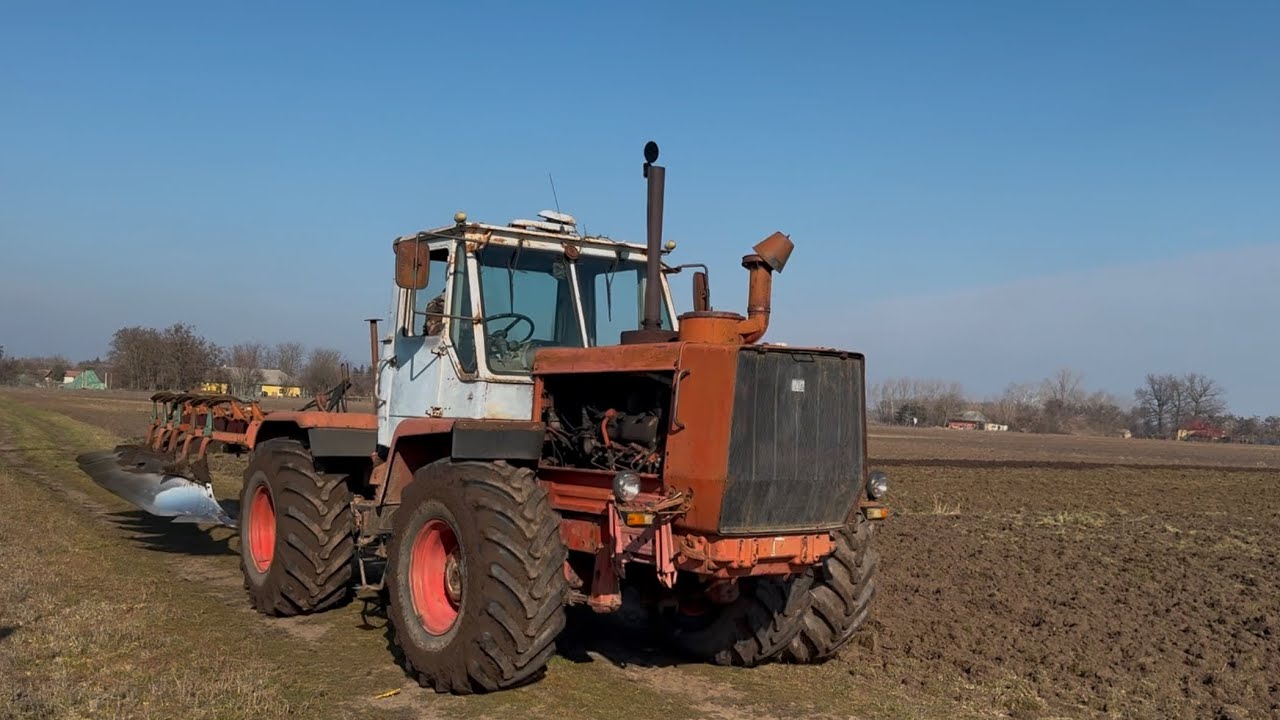 T-150k szántás [2025] | Kverneland bb100 | т-150  пахота |