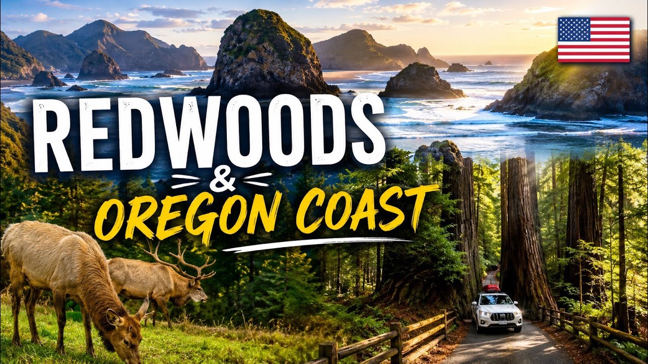 REDWOODS and OREGON Coast 🇺🇸 