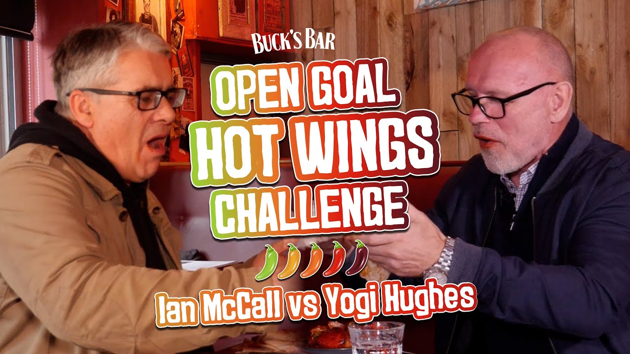 🔥🥵 JOHN 'YOGI' HUGHES 🆚 IAN MCCALL | Hilarious Buck's Bar Hot Wings Challenge!