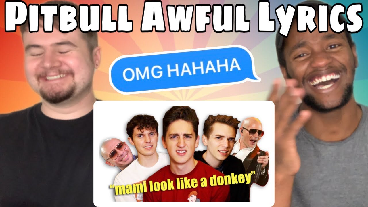 Danny Gonzalez 'Pitbull's Awful Lyrics (w/ Drew Gooden and Kurtis Conner)' REACTION