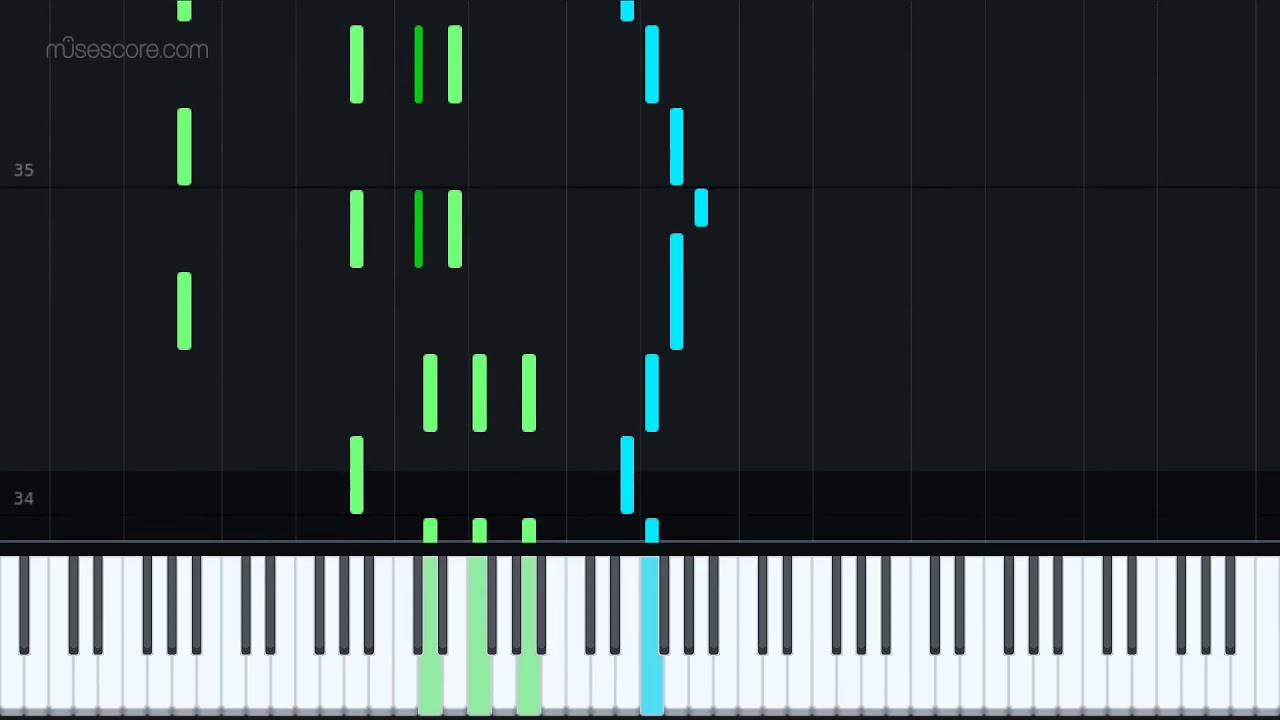 Μανος Χατζιδακις- Κεμαλ [Piano Tutorial + Sheet music]