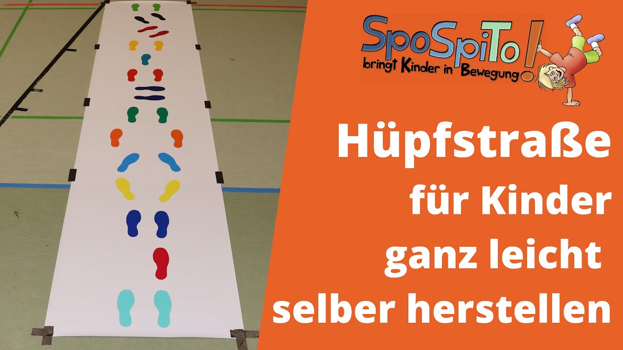 #SportmachtSpa&szlig; | H&uuml;pfstra&szlig;e f&uuml;r Kinder | Sport macht Spa&szlig; | Kindergarten | SpoSpiTo