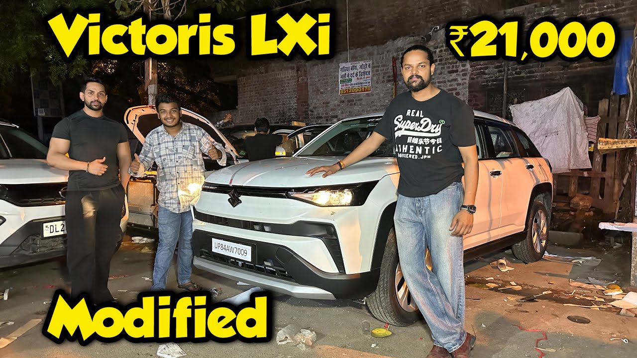 Victoris LXi Modification | Premium Seat Covers & Interior Customization✅Victoris LXi Modified