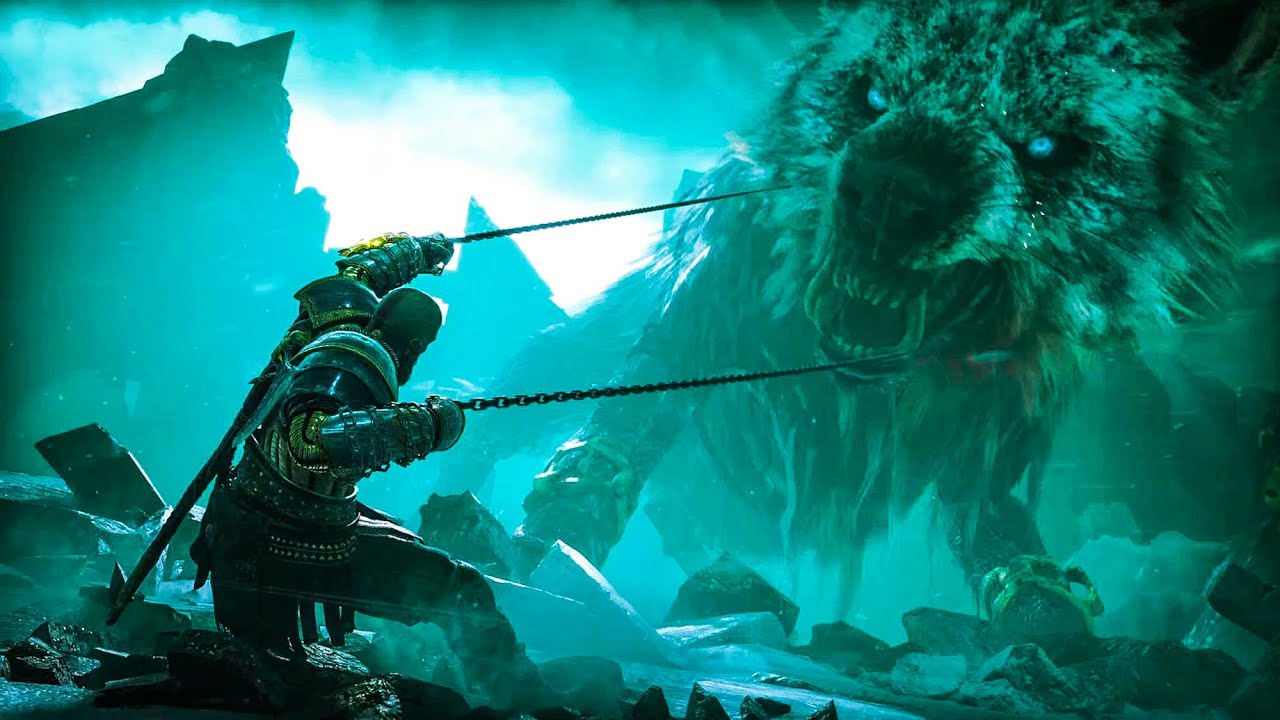 God of War Ragnarok | Kratos vs Garm Fenrir | Boss Fight | 4K 60FPS | Español latino | PS5