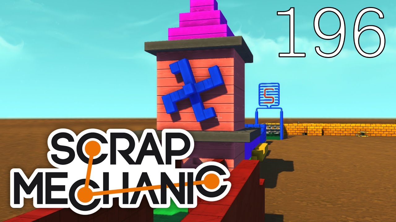 Scrap Mechanic [#196] NAJLEPSZA MAPA TYPU GOLF?! Mapa by Kielku