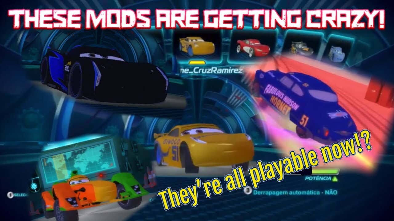 Cars 2 The Video Game: The Mods Have Gotten CRAZY!