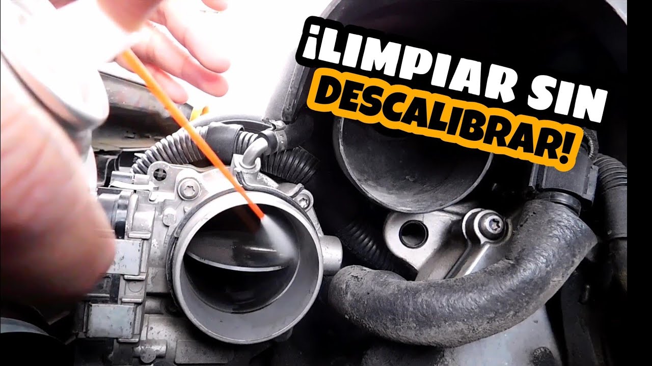 limpiar cuerpo de aceleración electrónico sin descalibrar!
