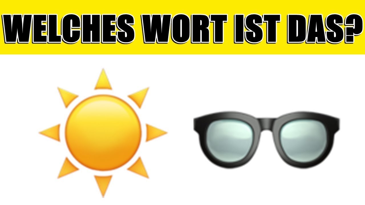 Schaffst du es diese Wörter zu erraten? (Wörter Quiz)