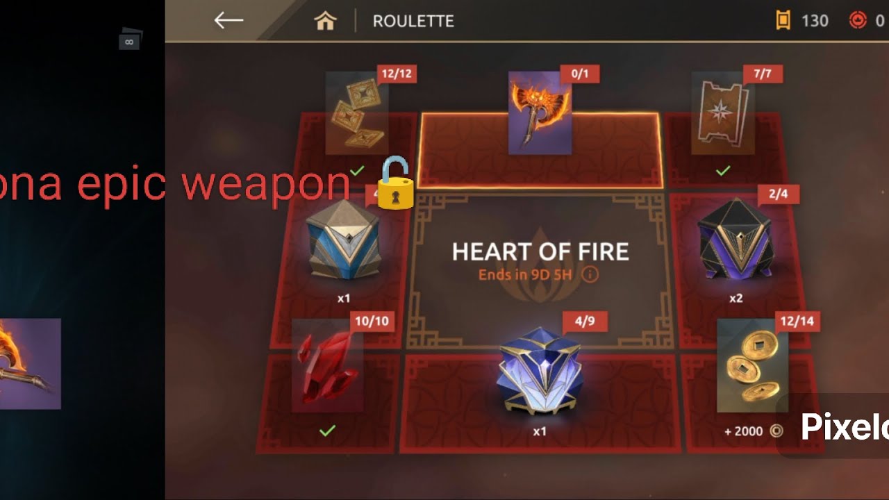 Nona epic weapon unlocked l shadow fight 4 arena 