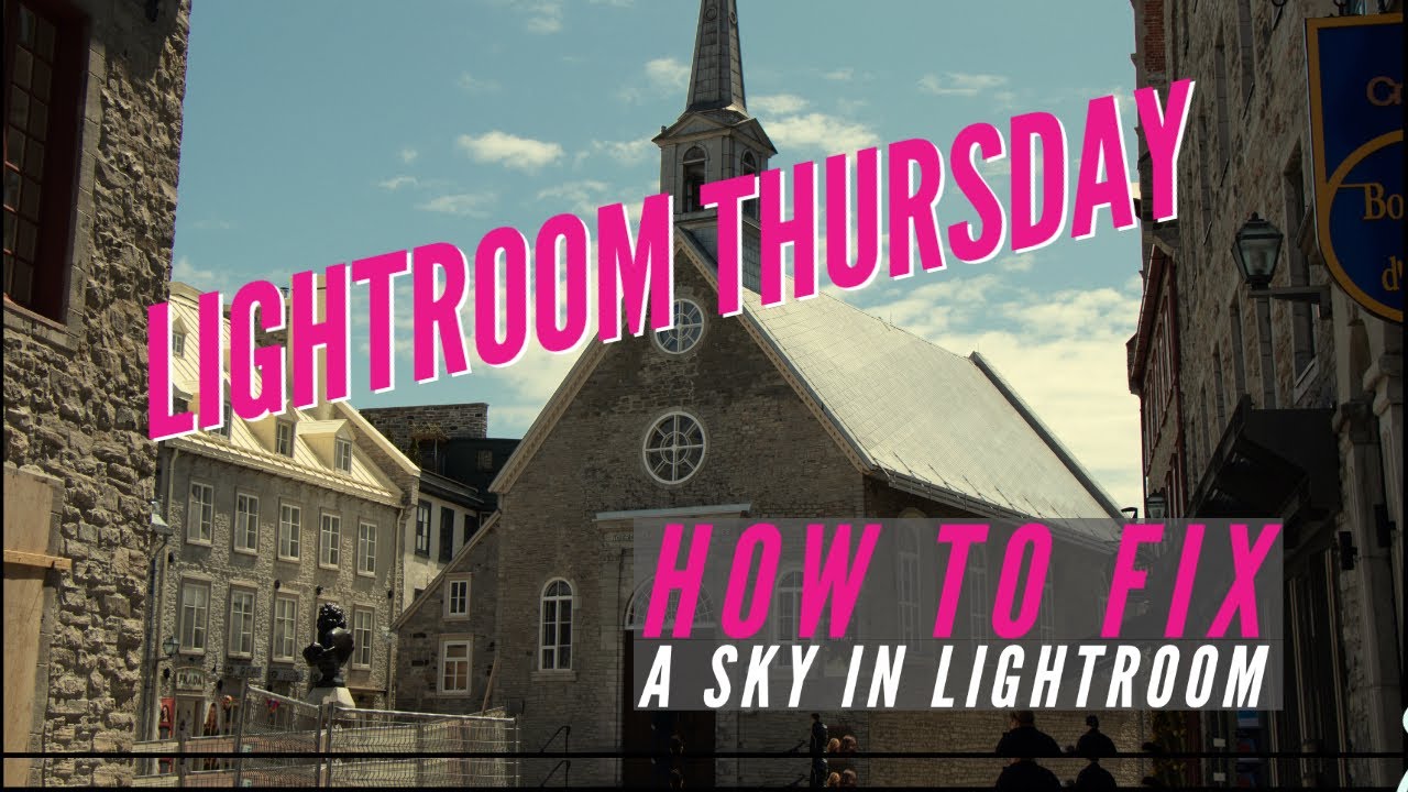Adjusting the sky in Lightroom