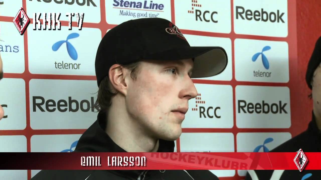 110123 Efter matchen mot Olofströms IK