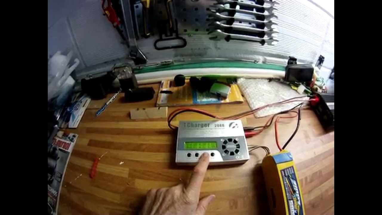 zippy LiPo battery 7S 5800 mAh charge with perfect balancing