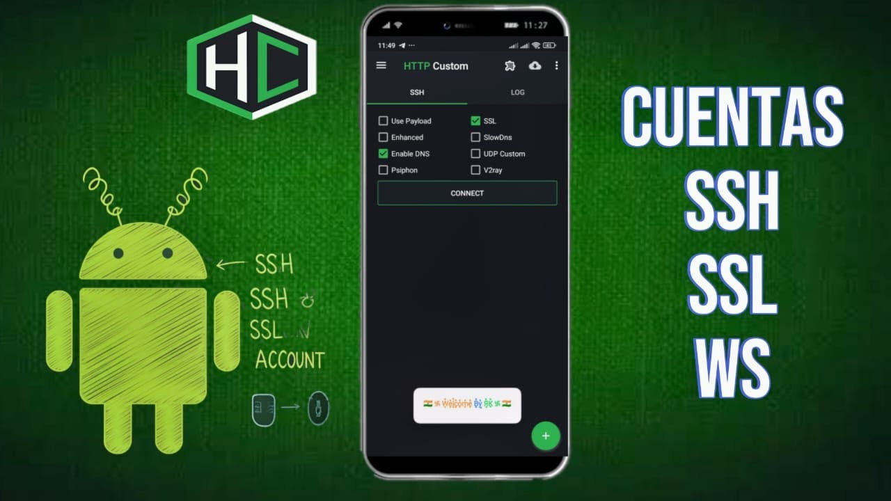 Cree su cuenta SSH SSL para HTTP Custom RÁPIDO!