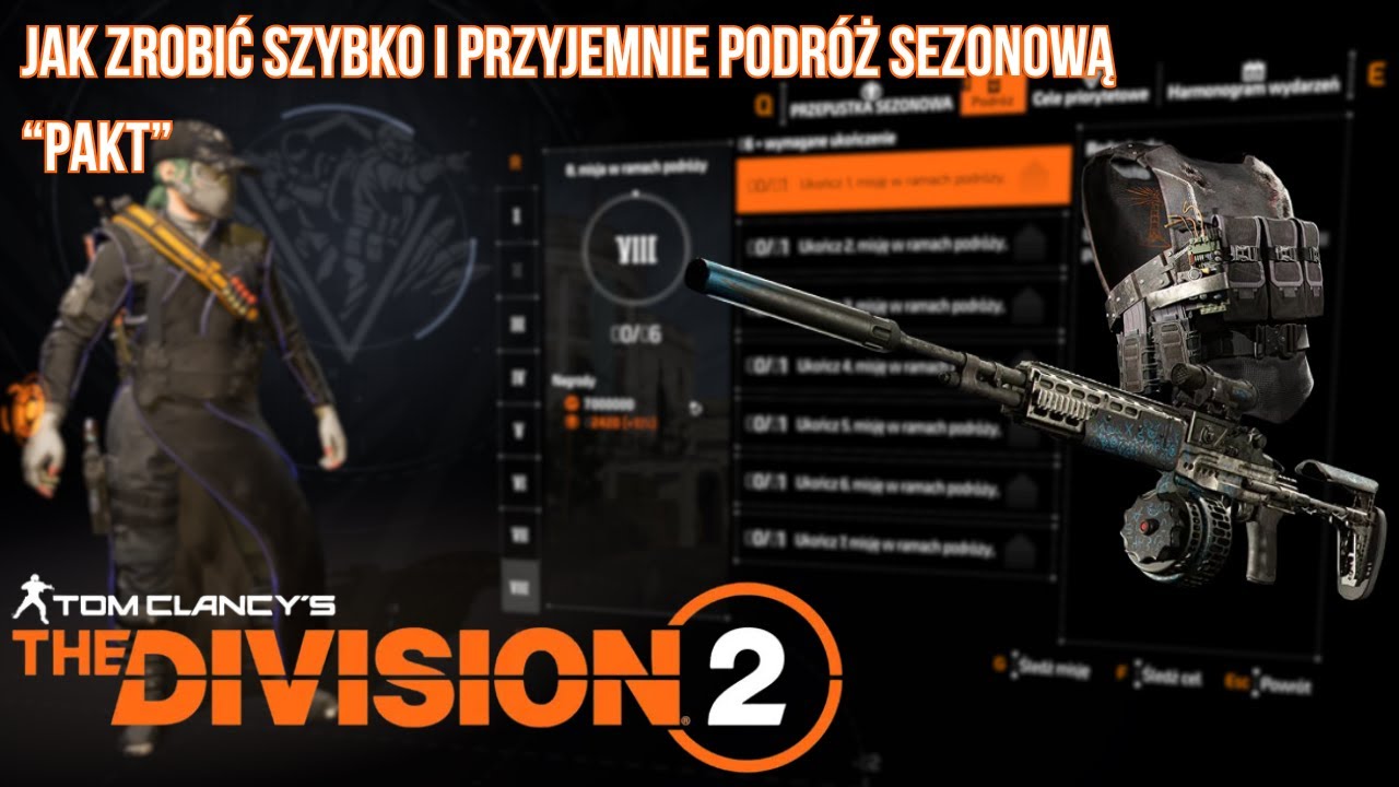 Poradnik The Division 2 &ndash; Misje podr&oacute;ży krok po kroku (łatwo i przyjemnie) Sezon 