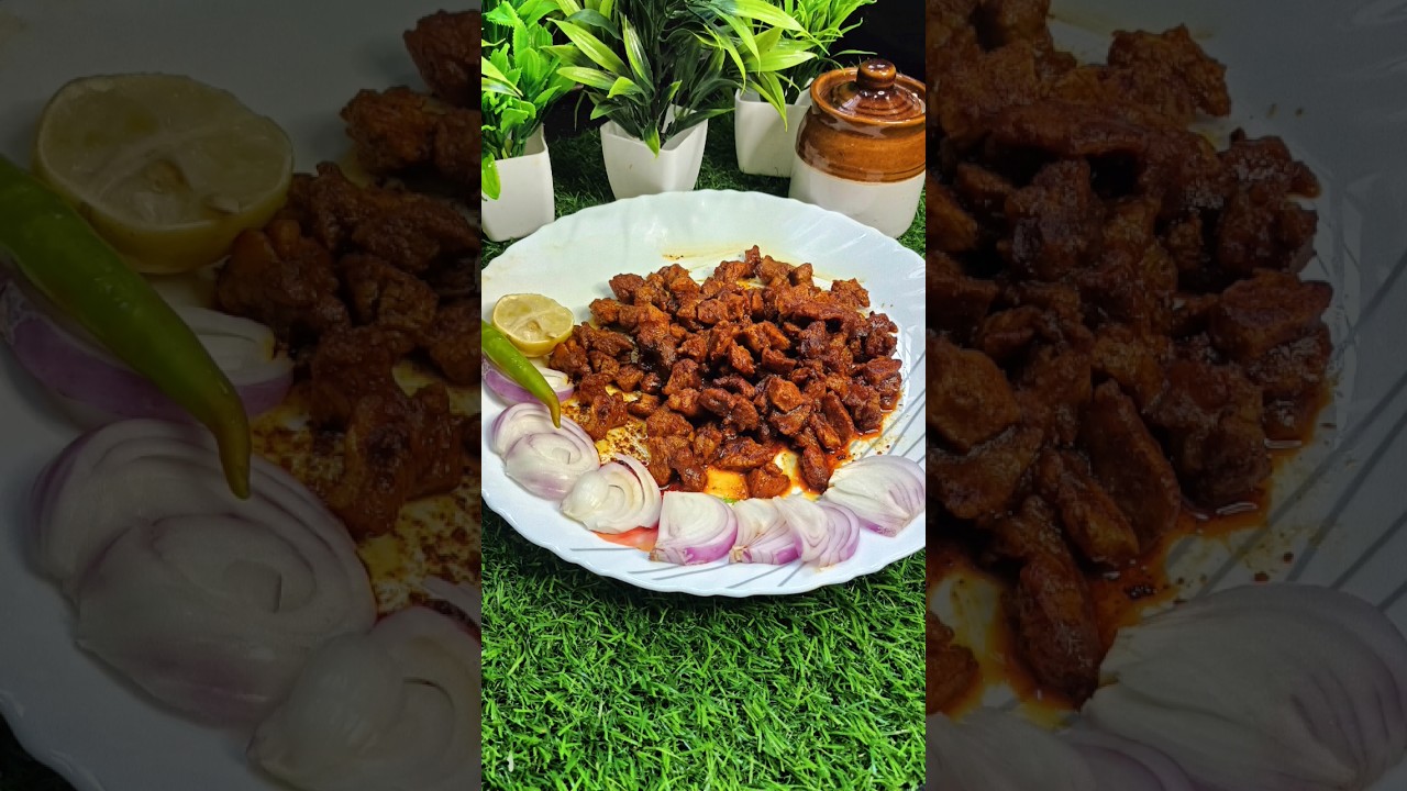 Mutton fry recipe #shorts #viral #shortsviral #shortsvideo @nishamadhulika