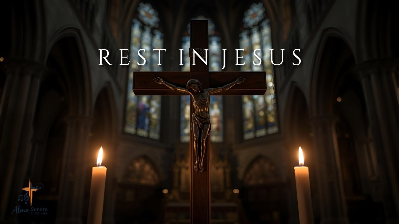 REST IN JESUS ✝️ | 4 Hours Soaking Instrumental Prayer & Christian Meditation Music