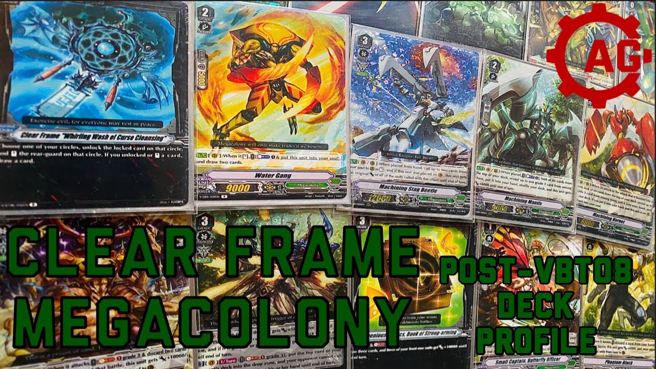 Clear Frame Megacolony Deck Profile // (Standard/V-BT08)