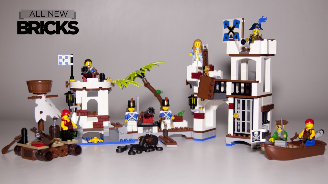 Lego 70412 Soldiers Fort paired with 70410 Soldiers Outpost Speed Build Review