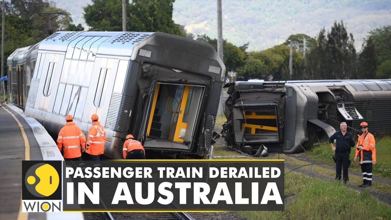 Passenger train derails in Australia | Driver, others suffer minor injuries | Australia news | WION