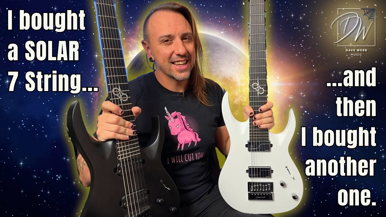 Are SOLAR Guitars Any Good? 7 String Review