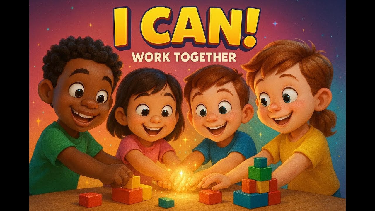 I Can Work Together | Christian Kids Song + Affirmations