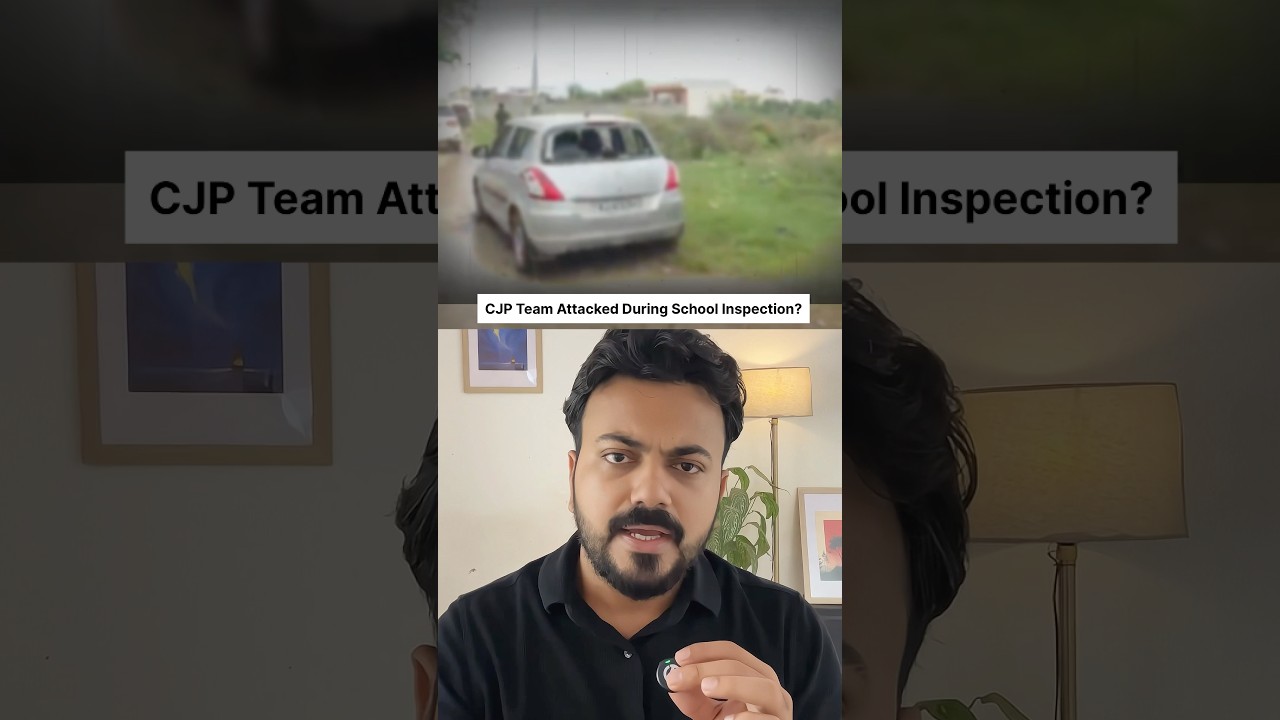 CJP Team Attacked During School Inspection? #cjp #shorts