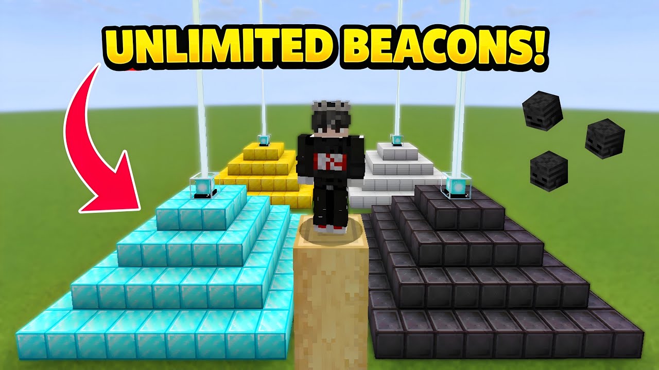 I MADE A BEACON FACTORY in Minecraft Hardcore 😭| Hindi Ep - 16